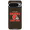 NFL Cleveland Browns Helmet Google Pixel 10 Pro XL Clear Case